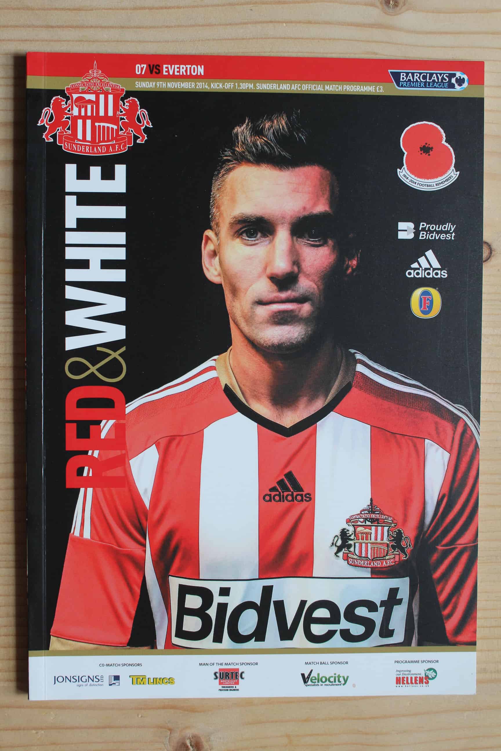 Sunderland FC v Everton FC